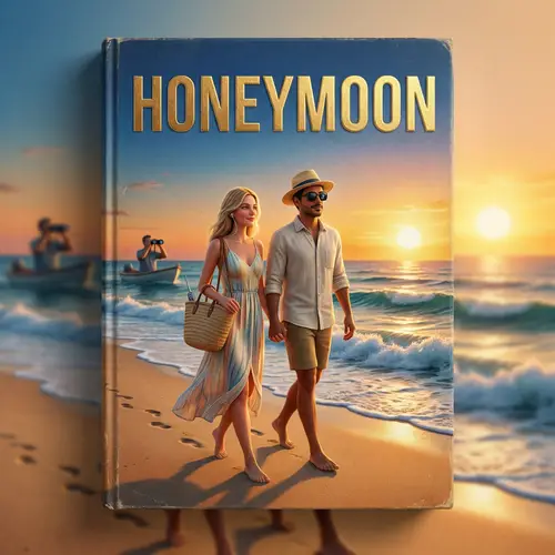 Honeymoon: 3D Book Cover of Spies Disguised as Vacationers