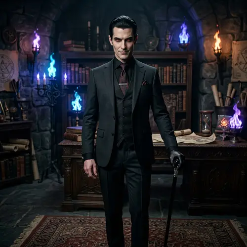 Asmodeus: Sophisticated Humanoid with Shrewd Nature