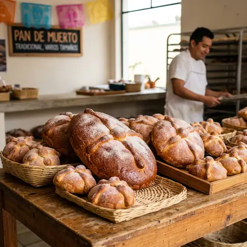 Traditional Pan de Muerto: Round and Appetizing Bread Variants