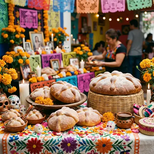 Mexican Pan de Muerto: Individual to Family Sizes | Festive Bread