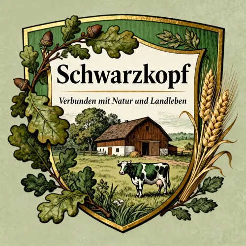 Schwarzkopf Family Crest - Embrace Nature's Heritage