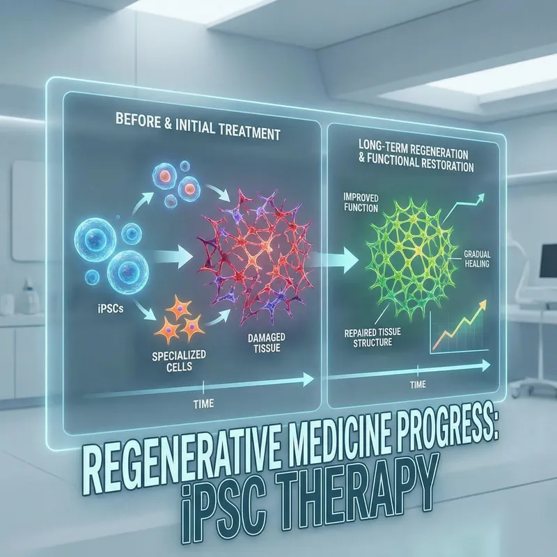 Regenerative Medicine Using iPSCs: Tissue Repair and Functional Recovery