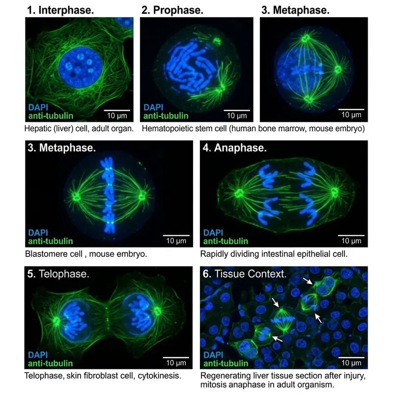 Cell Division in High-Resolution | Molecular Events & Cell Types Exploration