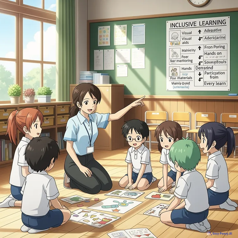 Inclusive Learning in a Vibrant Classroom