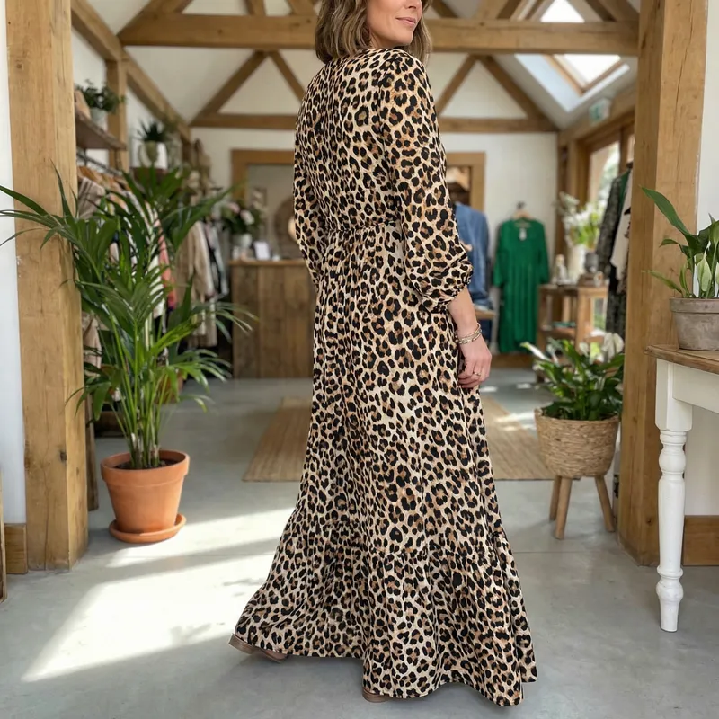 Leopard Print Dress: Create Stylish Fashion Piece