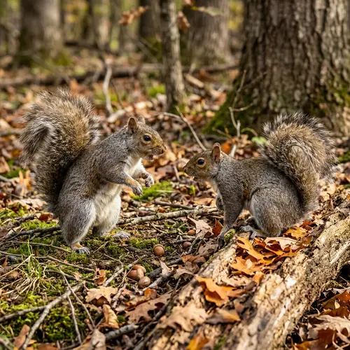 Angry Squirrels: Nature's Fiery Creatures