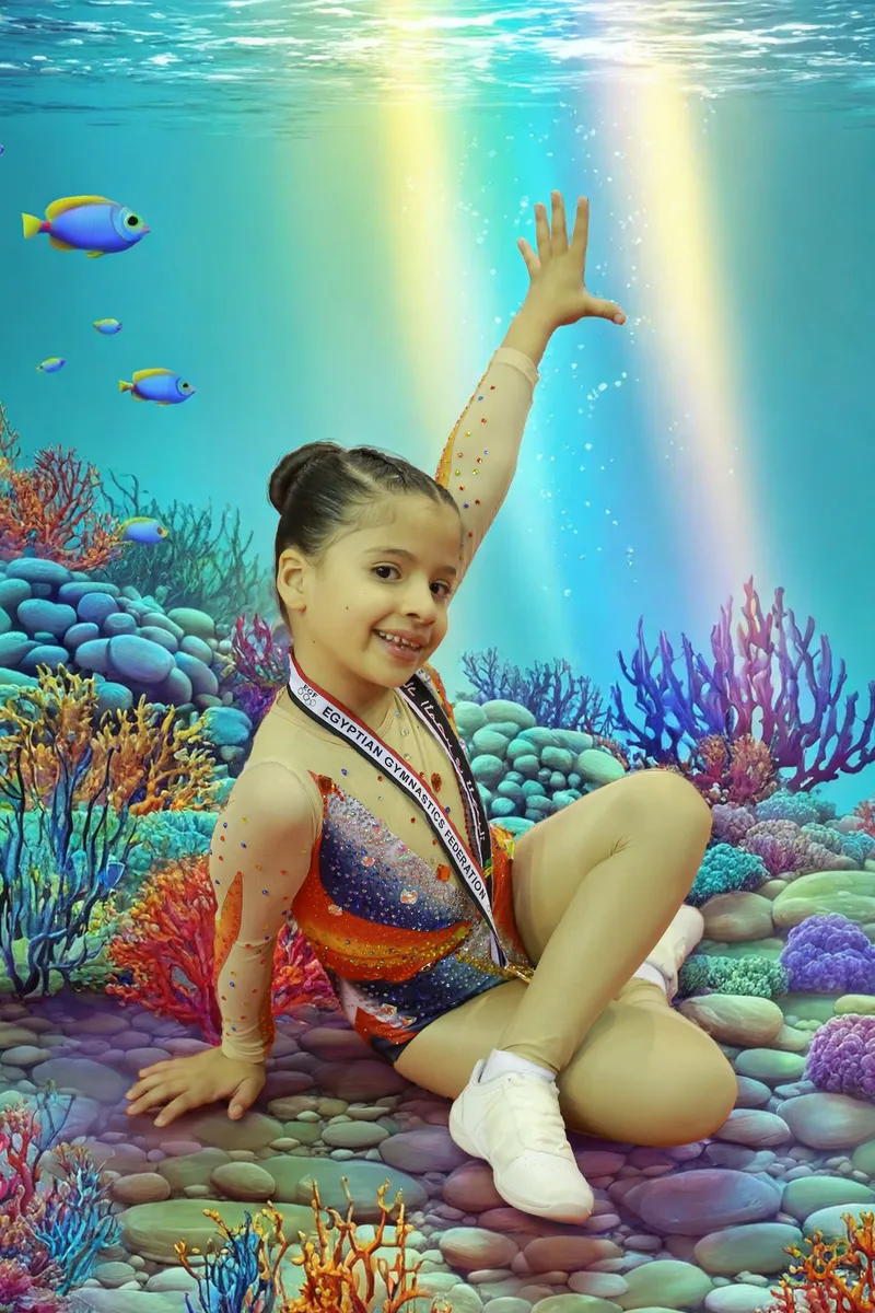 Vibrant Coral Reef: An Underwater Impressionist Dream