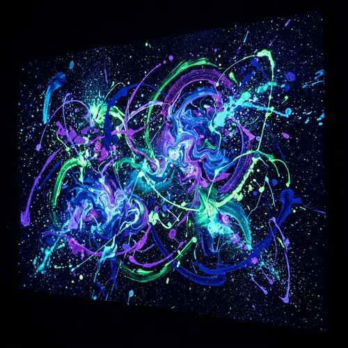 Glow in the Dark Paint: Luminous Fluorescent Art