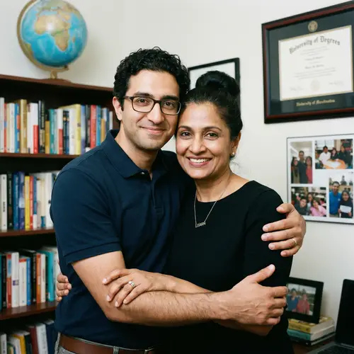 Portrait of Multicultural Teachers Couple | Educators' Faces