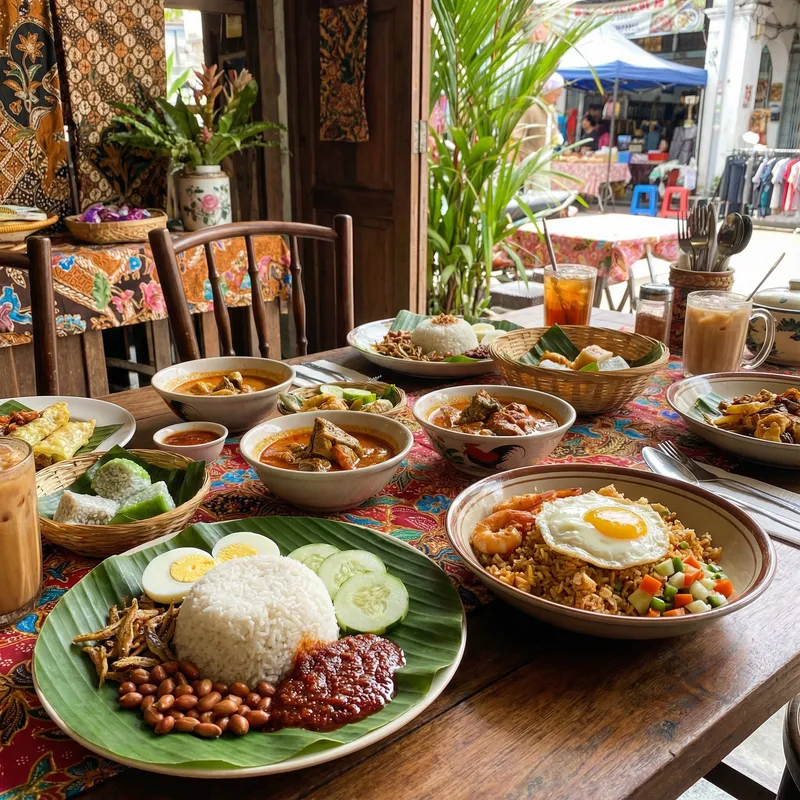 Delicious Malaysian Cuisine: Nasi Lemak & Nasi Goreng