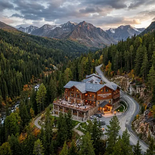 Boutique Hotel in Ural Mountains | Pine Forest View