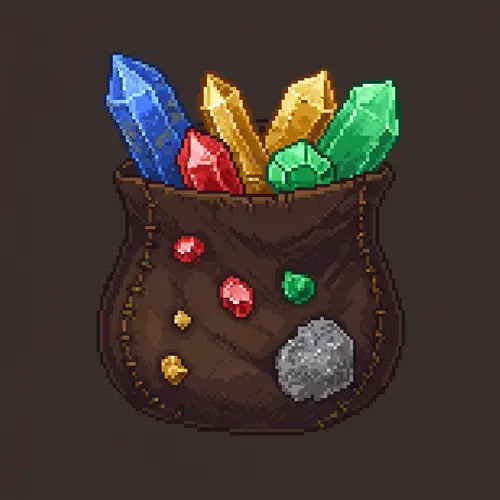 Crafting a 16x16 Mineral Bag - Step by Step Guide