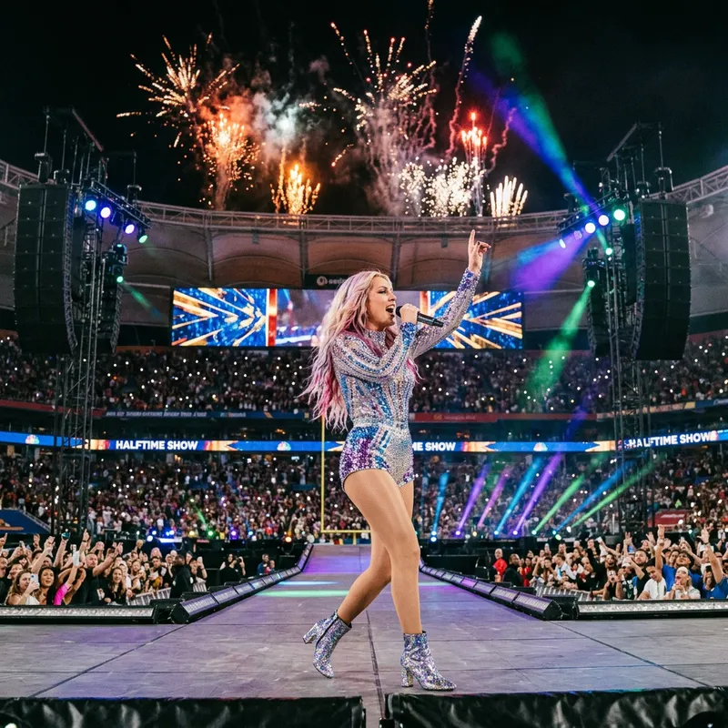 Lady Gaga Halftime Show at Super Bowl 2017 Lady Gaga Halftime Show at Super Bowl 2017