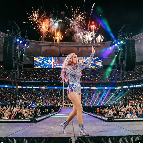 Lady Gaga Super Bowl 2017 Performance