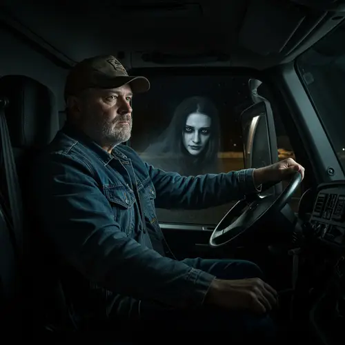 Haunted Truck Driver's Night Encounter