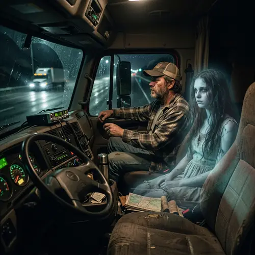 Haunted Truck Driver's Night Encounter