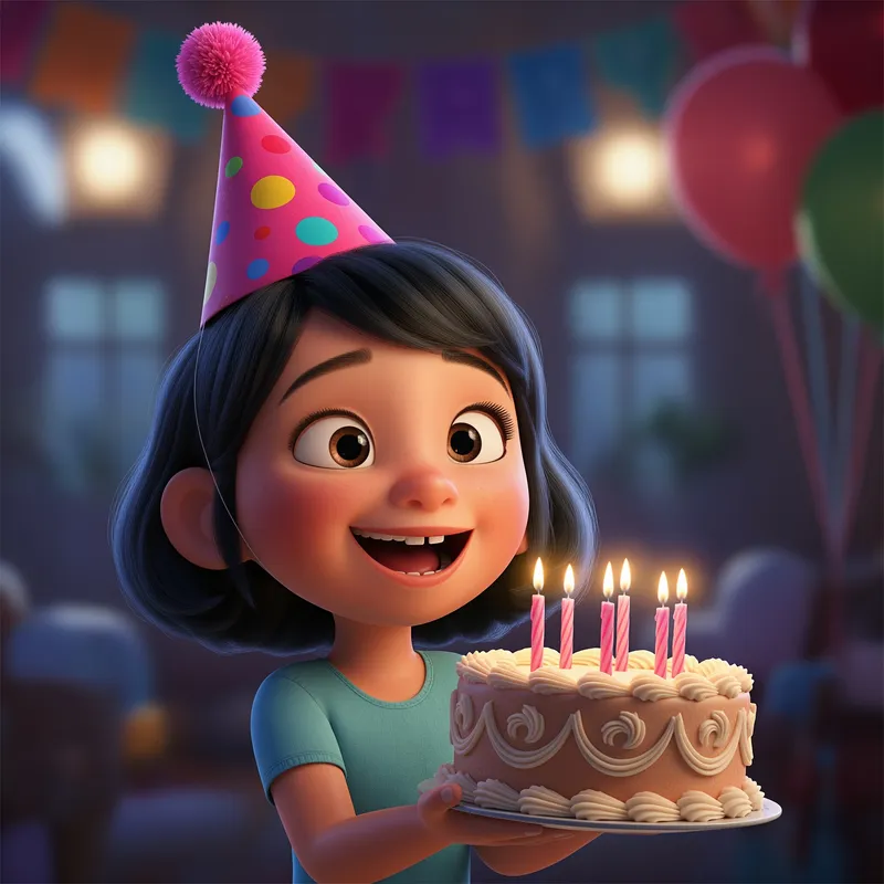 Disney Pixar Birthday Celebration Poster