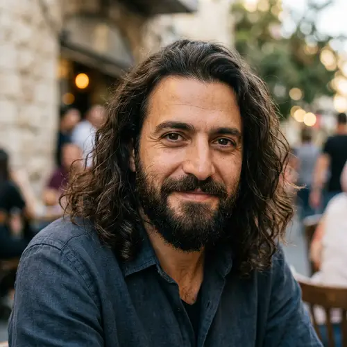 Middle Eastern Male Portrait - 40 Years Old