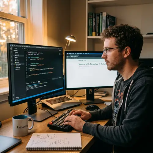 Create a Website with Python & Django Framework