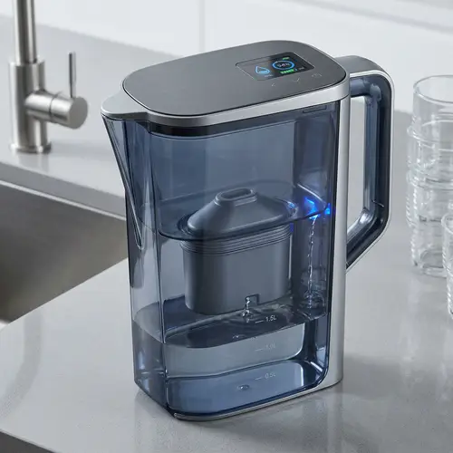Futuristic Water Pitcher Filter – 3 Liter Capacity