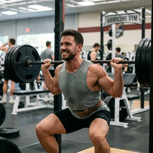 Ilya - Muscular Man Lifting Weights | Gym Workouts