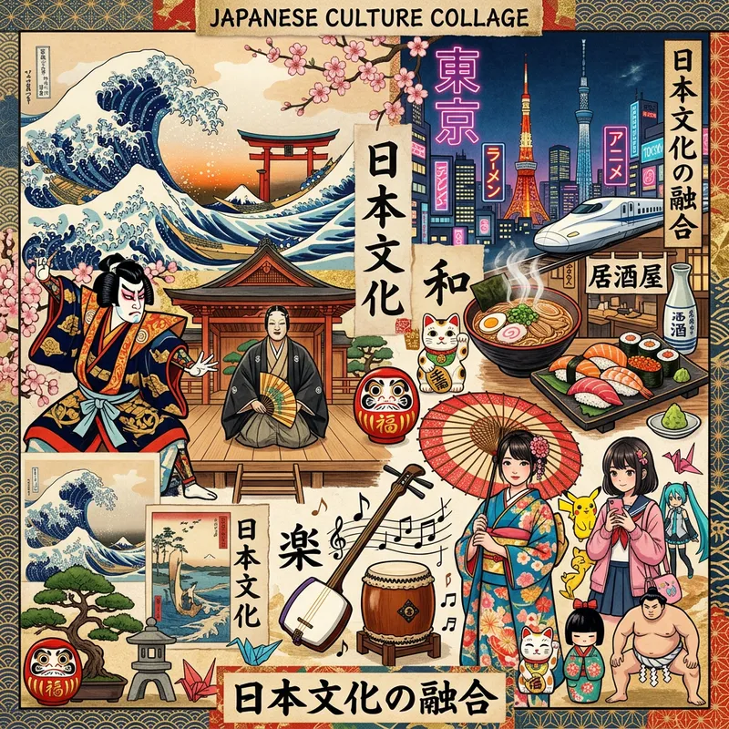 Discover Japanese Rich Culture: Food, Art, Dance, Music & Drama