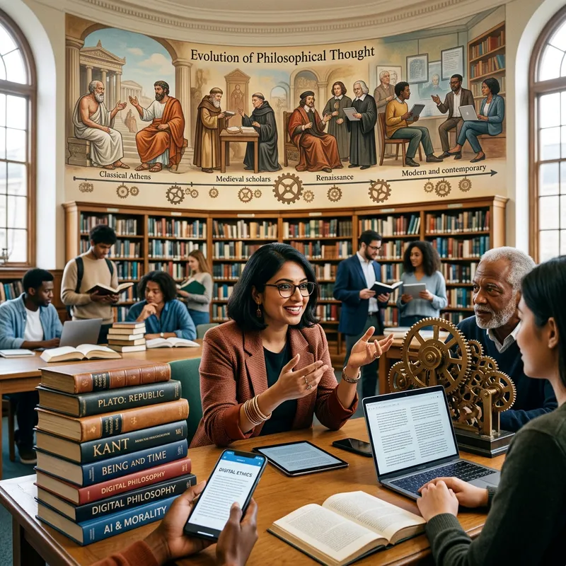 Technological Progress in Philosophy: Advancement in Thought