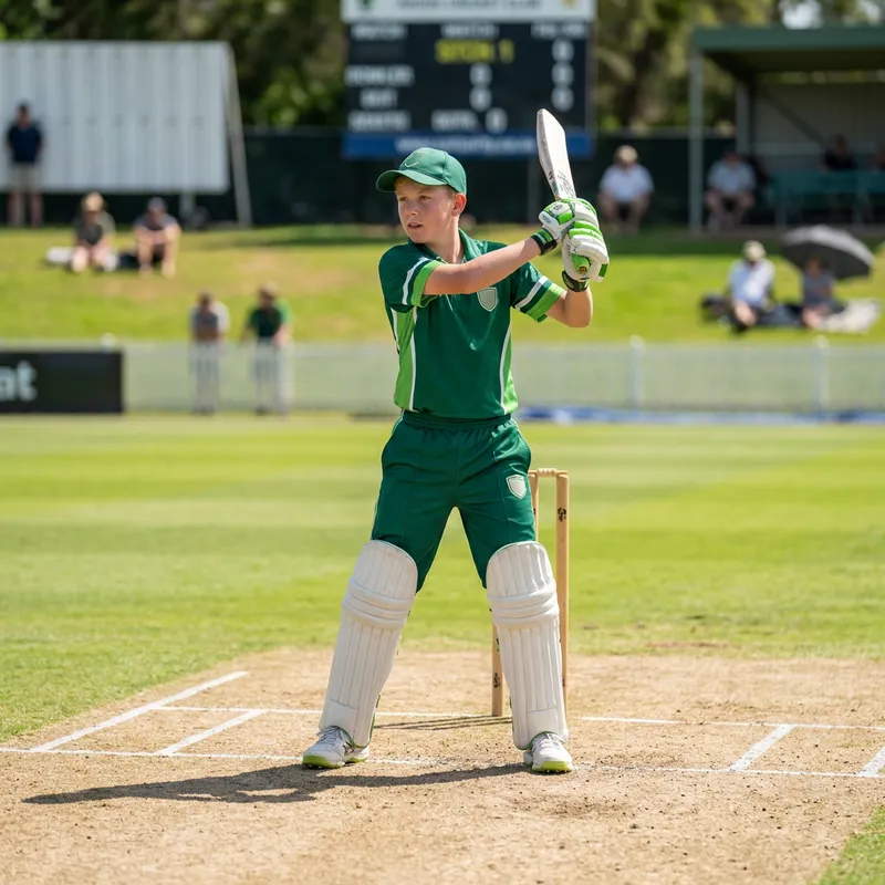 Young Boy in Pakistan Cricket Team Uniform | Cricket Player
