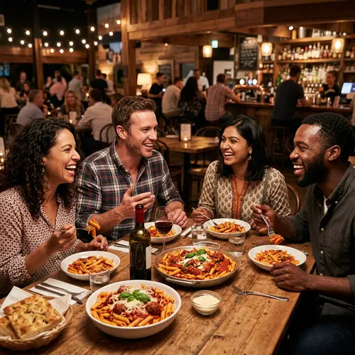 An Evening of Friendship: Pasta Dinner at Recreation Club