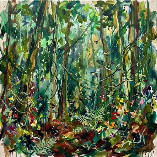 Enchanting Rainforest | Lush Greenery & Vibrant Wildlife