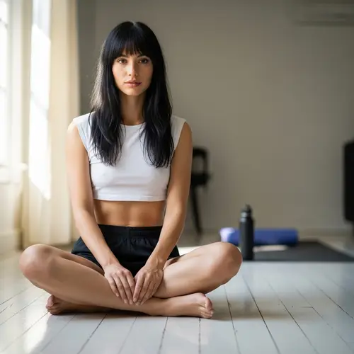 Stylish Athletic Look for Young Women