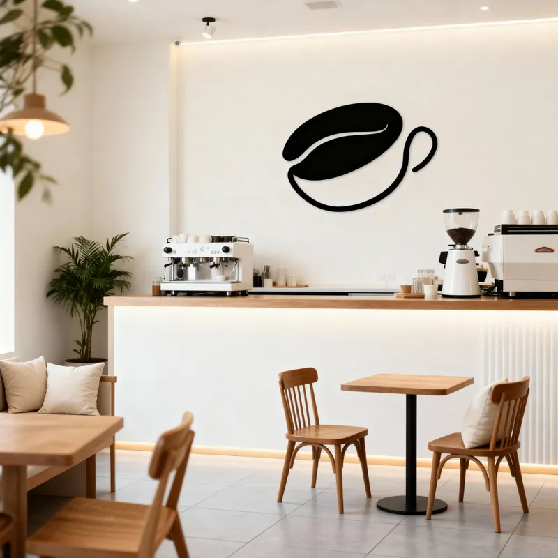 Cozy Store Design with Creamy White Logo Cozy Store Design with Creamy White Logo