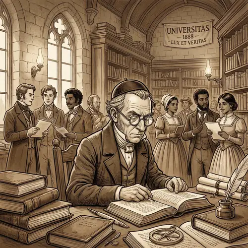 19th Century Scholar Inspired by Dr. Rizal: A Caricature at UST