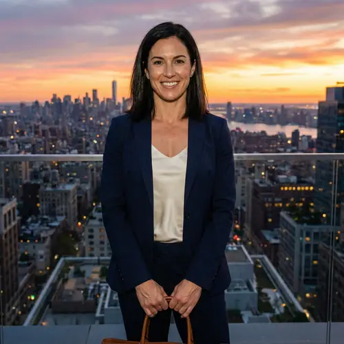 La Segura: Confident Style Against Cityscape