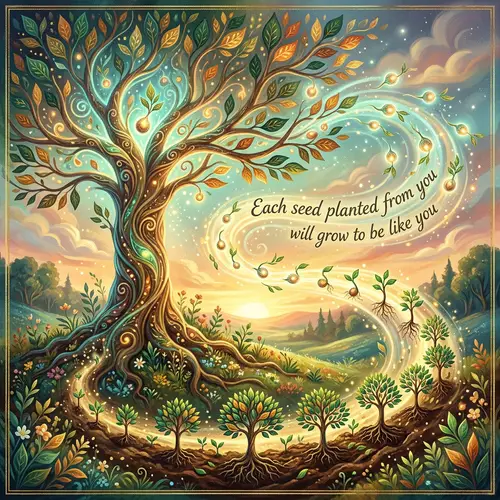 Seeds of Growth: Plant A Beautiful Legacy - Inspiring Quote
