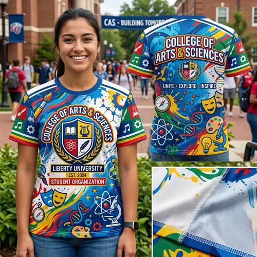 College of Arts and Sciences | Custom Sublimation Shirt Design