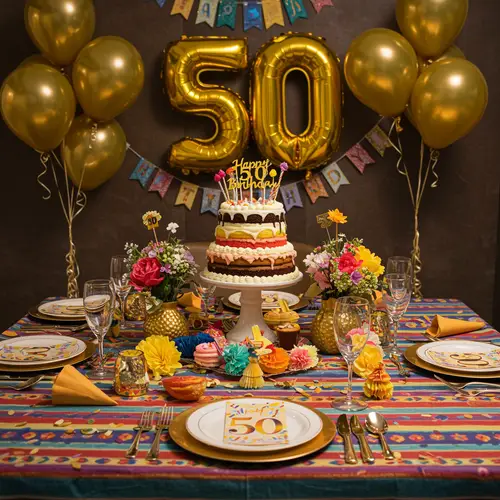 Happy 50th Birthday Celebration Ideas