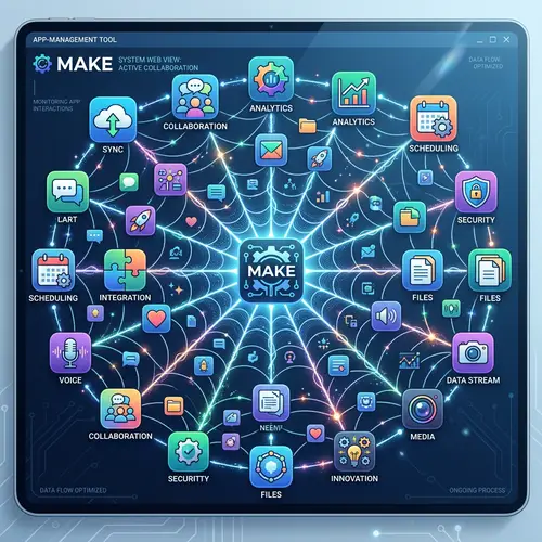 Innovative App Icons for MAKE Tool Interaction