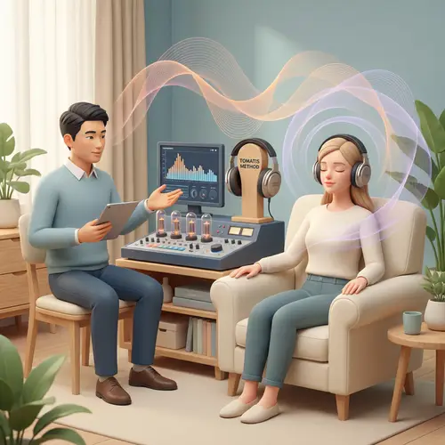 Tomatis Method Sound Therapy Session | Professional Audio Setup