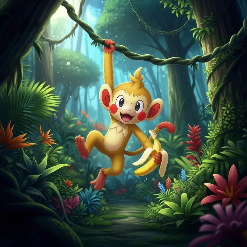 Explore Monky: The Adorable Pokemon Character
