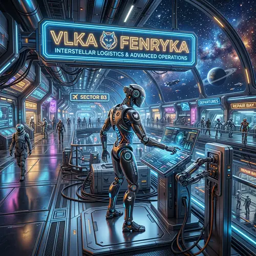 Vlka Fenryka Company in Starbase Game - Futuristic Interstellar Scenario