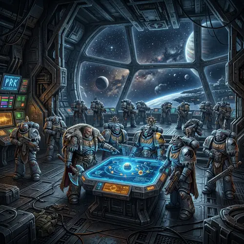 Vlka Fenryka Warriors in Starbase Game - Battle-Ready Company