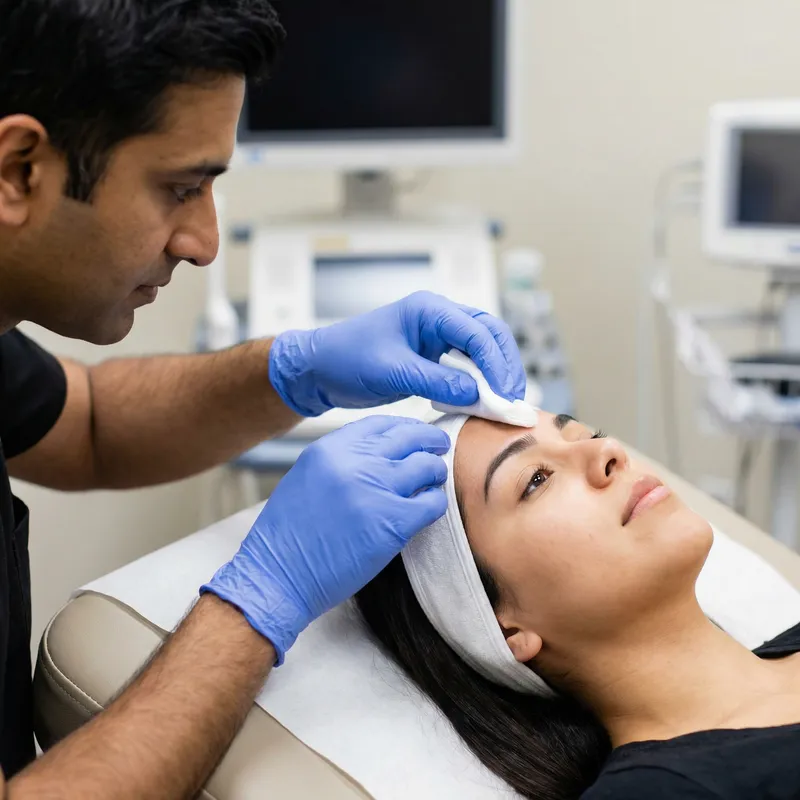 Dermatologist Cleaning Procedure for Clean Skin