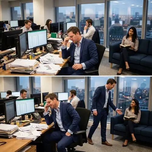 Maxwell's Dilemma: Balancing Work and Love