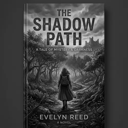 Gray Book Cover Illustration | Modern Design