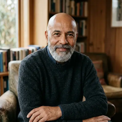 Portrait of a Bald Man with a Beard