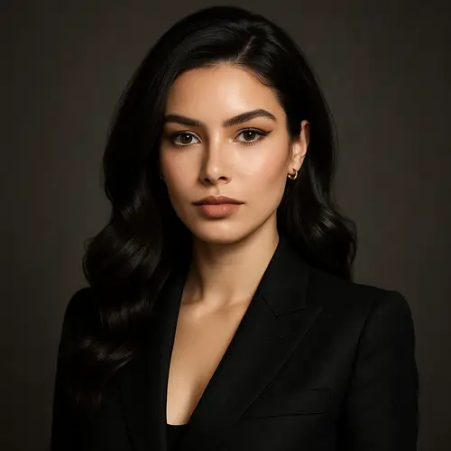 Official Portrait in Black Suit - Luxurious 4K Quality