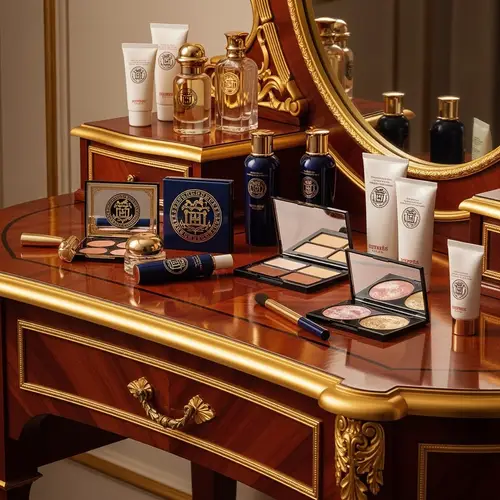 Majestic Vanity with Hermès Beauty Products