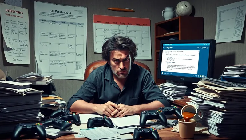 Frustrated Game Manager: Overwhelmed by Chaos Frustrated Game Manager: Overwhelmed by Chaos