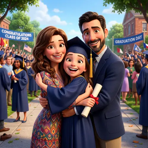 Graduation Day Joy: A Family Celebration